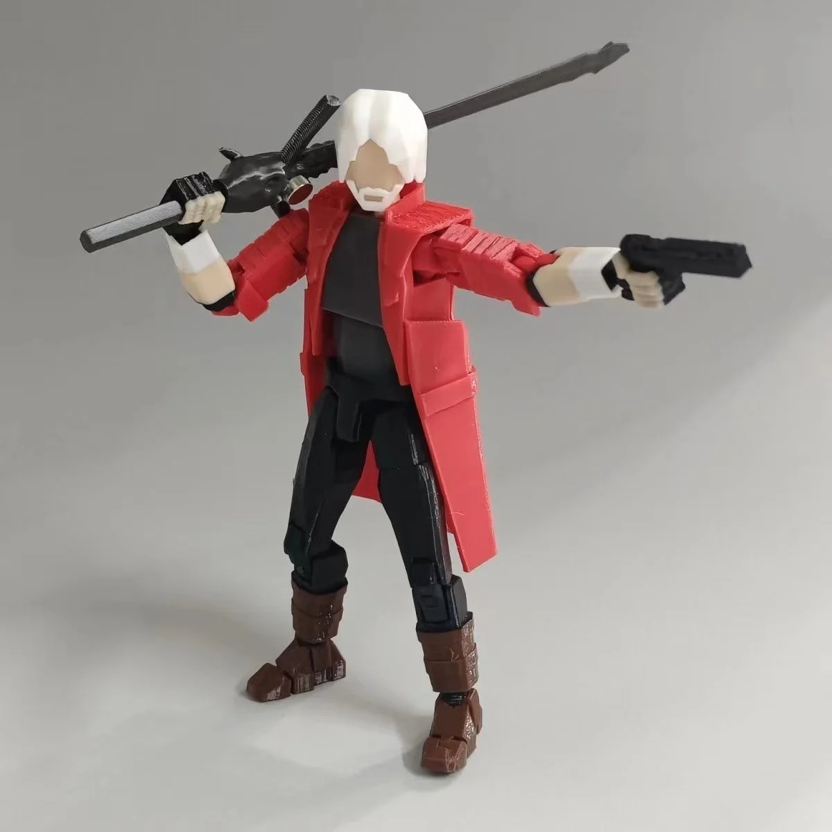 3D Printed Devil May Cry Dante Anime Multi-Jointed Toys