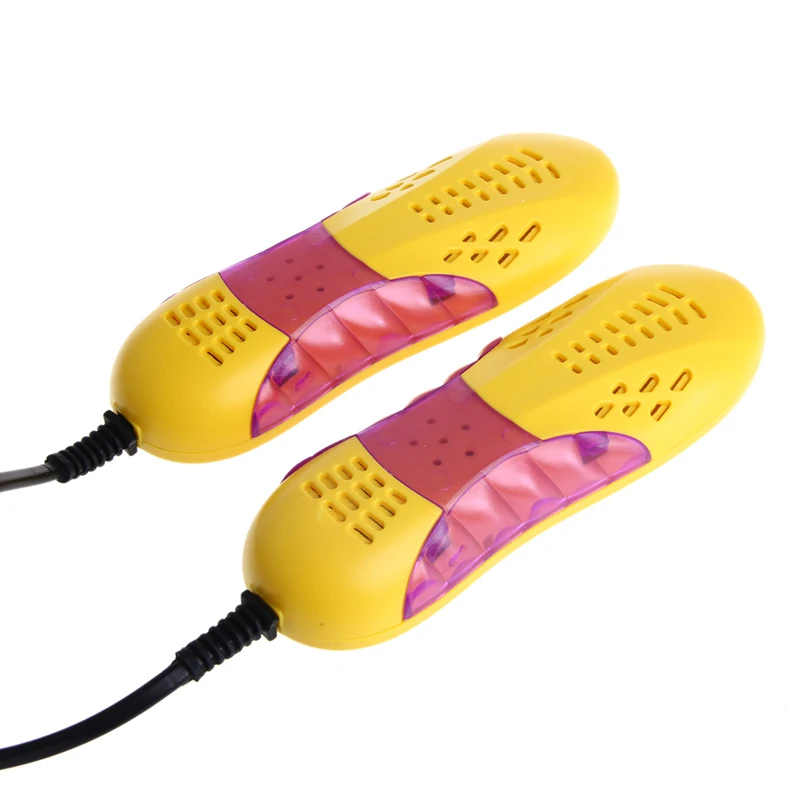 2023 New 220V 10W EU Plug Racing Car Shape Light Voilet Shoe Dryer Odor Deodorant Heater 6