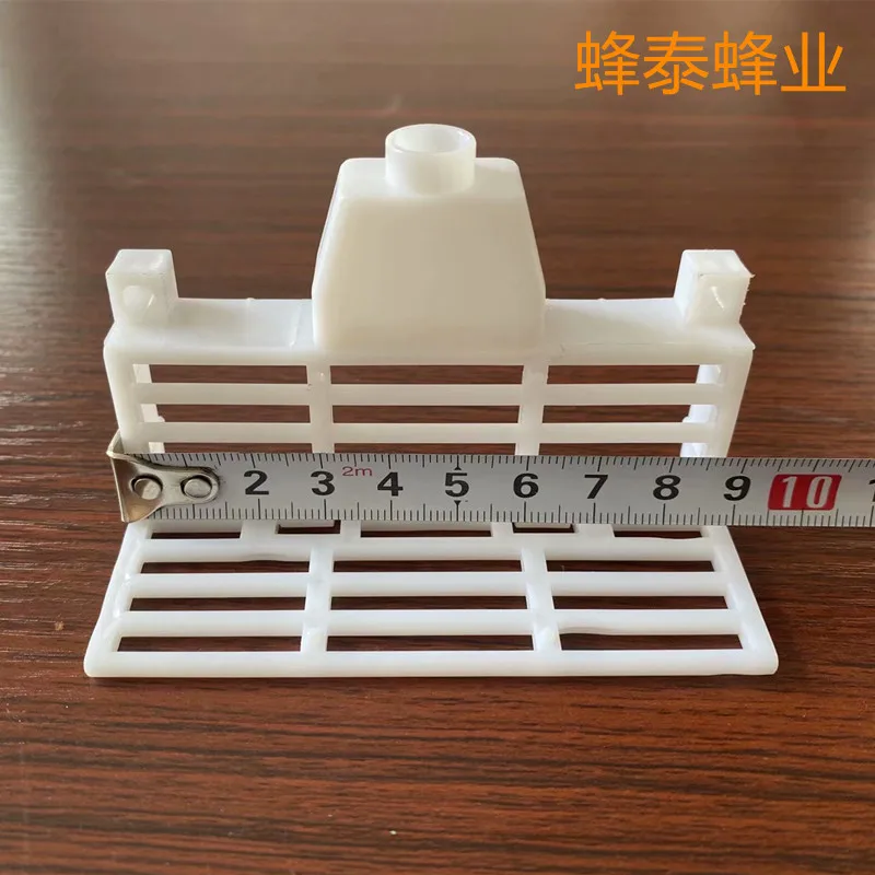 10 Pezzi Di Piccola Porta Nido Bianca Telaio Anti-Corsa Alveare Porta A Nido D'Ape Doppia Anti-Fuga Anti-Fuga Telaio Anti-Fuga