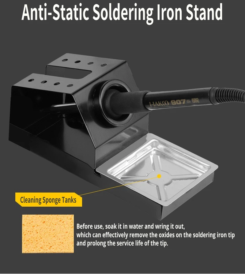 Handif Professional ST-936 60W Soldering Station Iron for Electronic Welding Tools Adjustable Temperature Control For SMD Repair 6