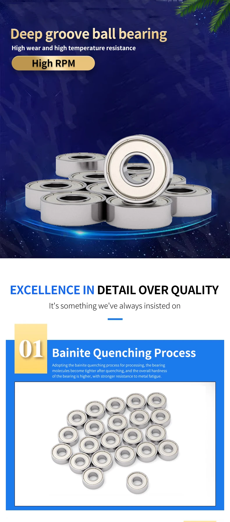 Description Picture 2 of itemDeep groove ball bearing 6300ZZ(10X35X11) 6300-2RS(10X35X11) S6300ZZ(10X35X11) S6300-2RS(10X35X11)