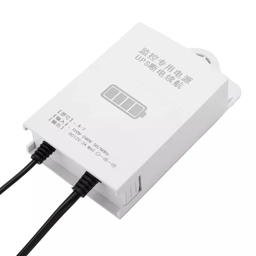 12V Monitor UPS Uninterruptible Power Supply Mini UPS Battery Backup Uninterruptible Power Supply Adapter