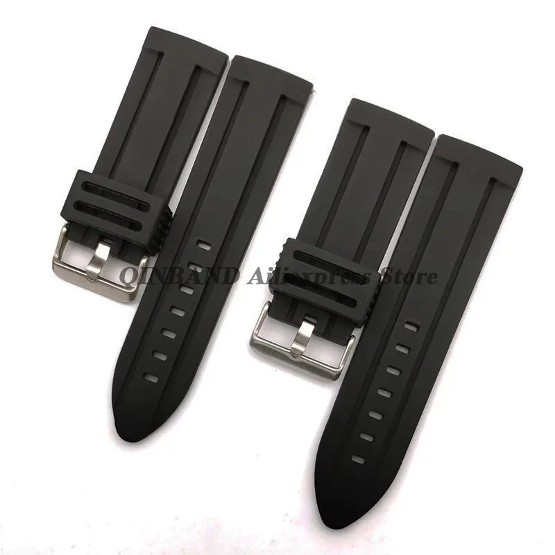 Men's Universal Diving Waterproof Silicone Sport Watchband Strap