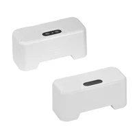 ปุ่มเซ็นเซอร์ฟลัชห้องน้ำอัจฉริยะแบบไม่สัมผัส ระบบเซ็นเซอร์อินฟราเรดสำหรับห้องน้ำ ระบบกดชำระล้างอัตโนมัติ กันน้ำระดับ IPX5 สำหรับบ้านและโรงแรม 1