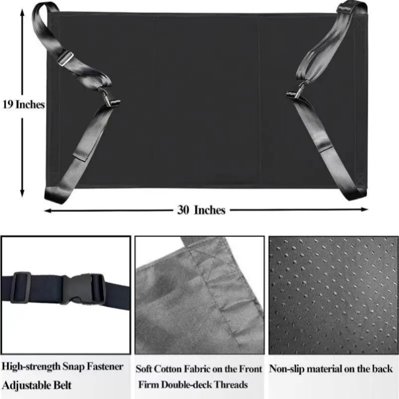 Airplane Footrest For Kids Toddler Travel Bed Airplane Foot Hammock For Baby Anti-Slip Design Christmas Halloween Gift airplane foot rest