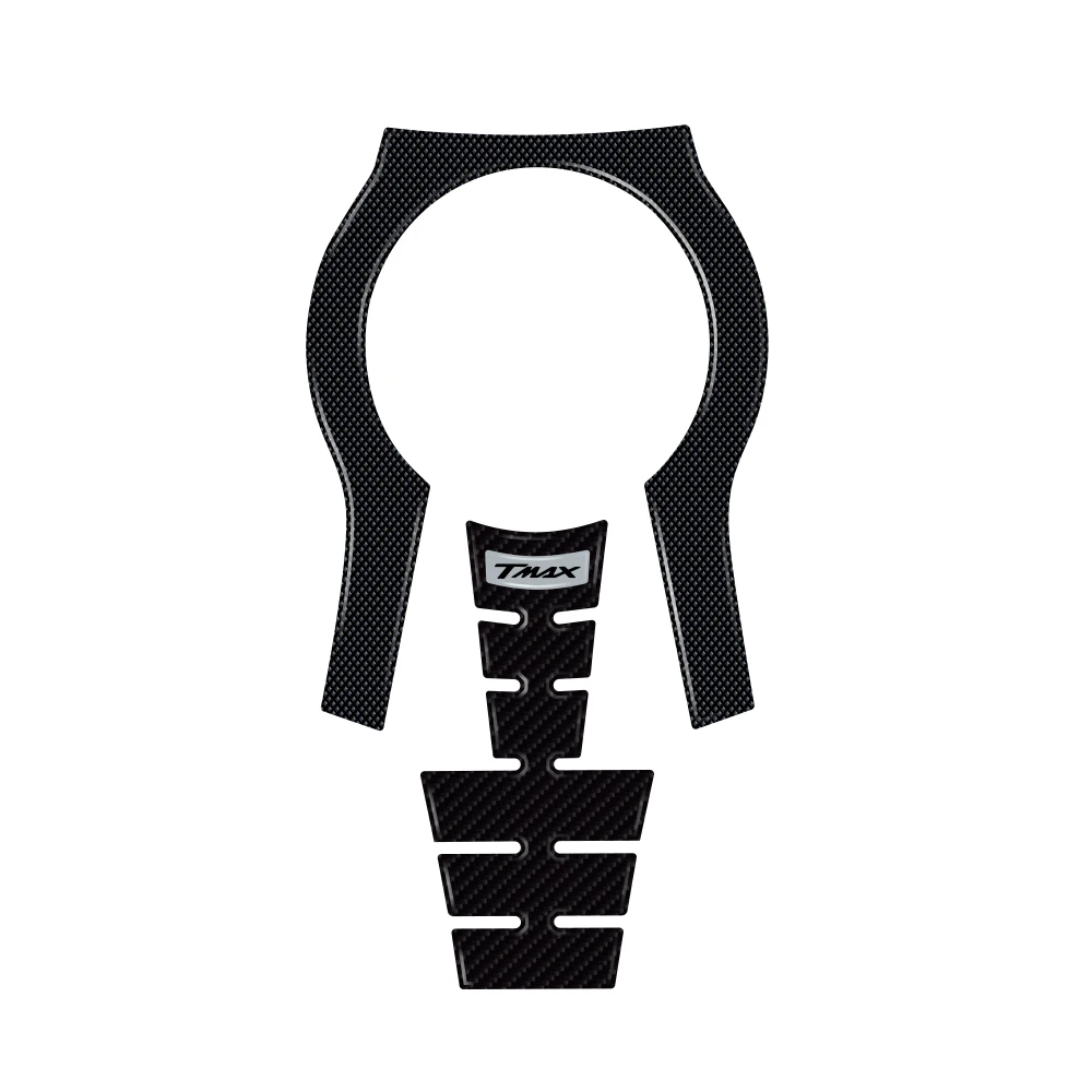 Tunnel boss protection Sticker 3D Tank pad Stickers Oil Gas Protector Cover Decoration For yamaha tmax 560 2022