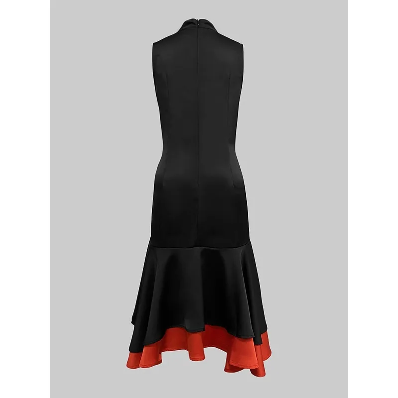 فستان حورية البحر أنيق مقسم لعام 2026 للنساء على ش...