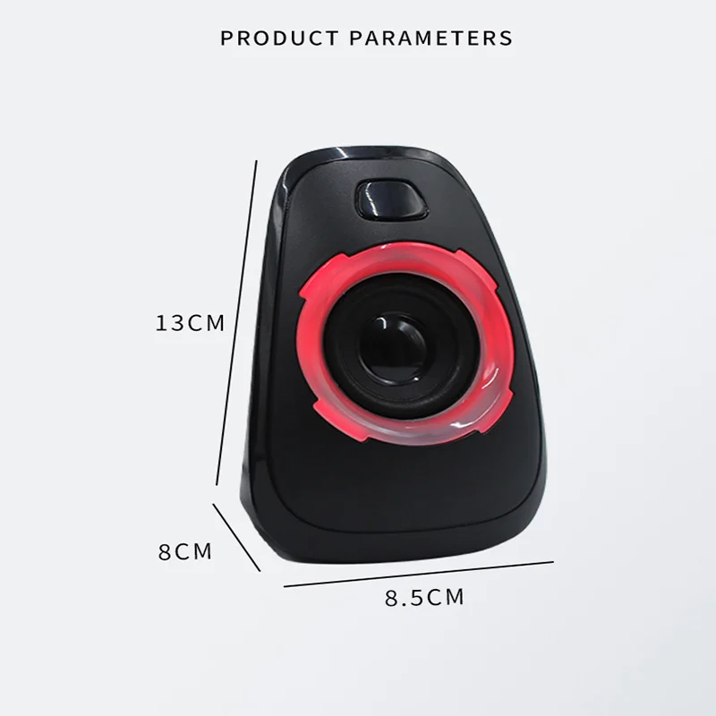 Rgb 스피커 다채로운 홈 데스크탑 컴퓨터 스피커 사무실 작은 스피커 Usb 블루투스 조명 스피커 다채로운 호흡 빛