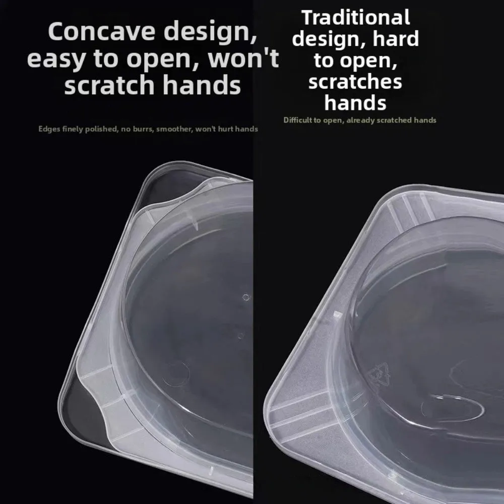 Eco-Friendly Leak-Proof Snack & Meal Prep Containers - Multi-Compartment Storage with Lids (10/20pcs Set)
