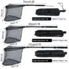 Sougayilang Fishing Tool Net Fishing tackle 70cm 95cm 115cm Portable Retractable Folding Fishing Net for Bass Carp Trout Fishing 2
