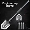 Engineer Shovel Multifunctional Outdoor Camping Survival Gear Folding Fishing Shovel Anti-slip Professional Outdoor Tools 1