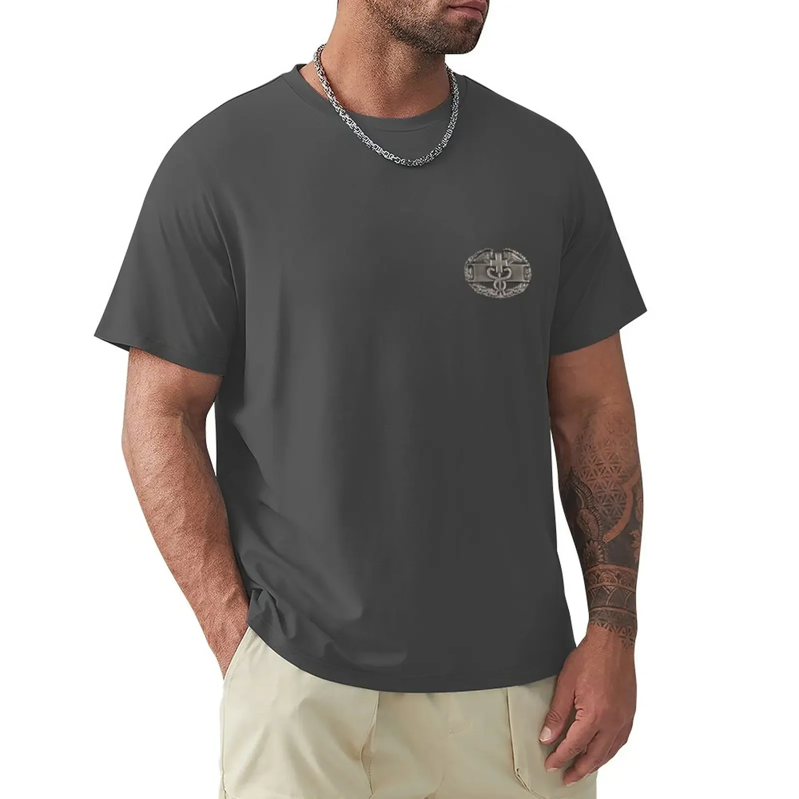 

Combat Medical Badge T-Shirt summer top tees mens t shirts pack