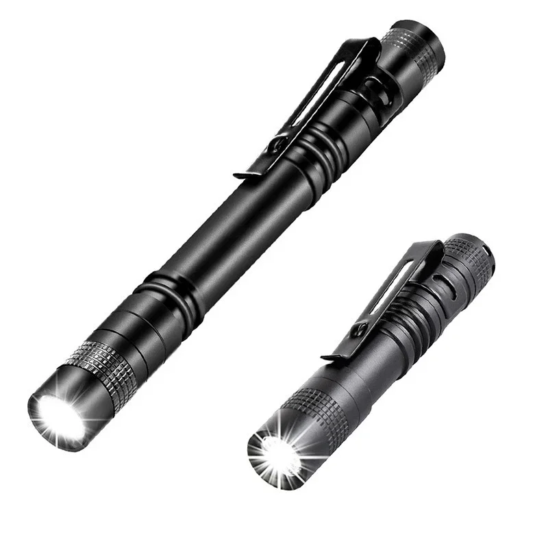 Kompakt LED Penlight – 500 Lumen Inspeksjonslykt med Klips 1