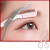 Heallor Eyebrow Trimming Knife Safe Anti-scratch Scissors Eyebrow Shaving Tool for Men and Women Beginner Beauty Tool Set Eyebro 4