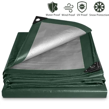 Heavy Duty Waterproof Tarp Sheet Cover with Grommet 1