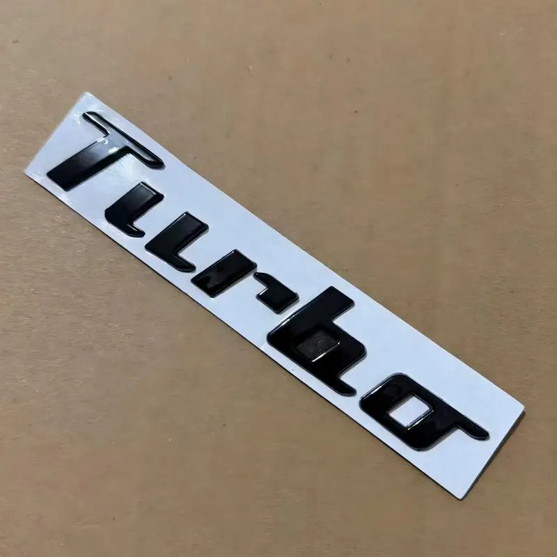 1X 신형 메탈 자동차 배지 터보 트렁크 엠블럼 스티커 데칼 장식 비틀 터보차저 부스트 로딩 부스팅