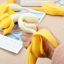 

Fidget Toys Banana Squishy Toys Squeeze Antistress Novelty Toy Stress Relief Venting Joking Decompression Funny Toys
