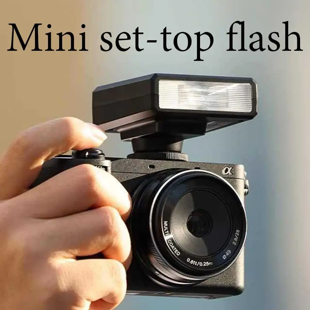 Camera Flash Ulanzi F12 TTL Mini Camera Flash Speedlite 5600K Standard Hot Shoe External Mini Flash For Sony Canon Nikon Panasonic