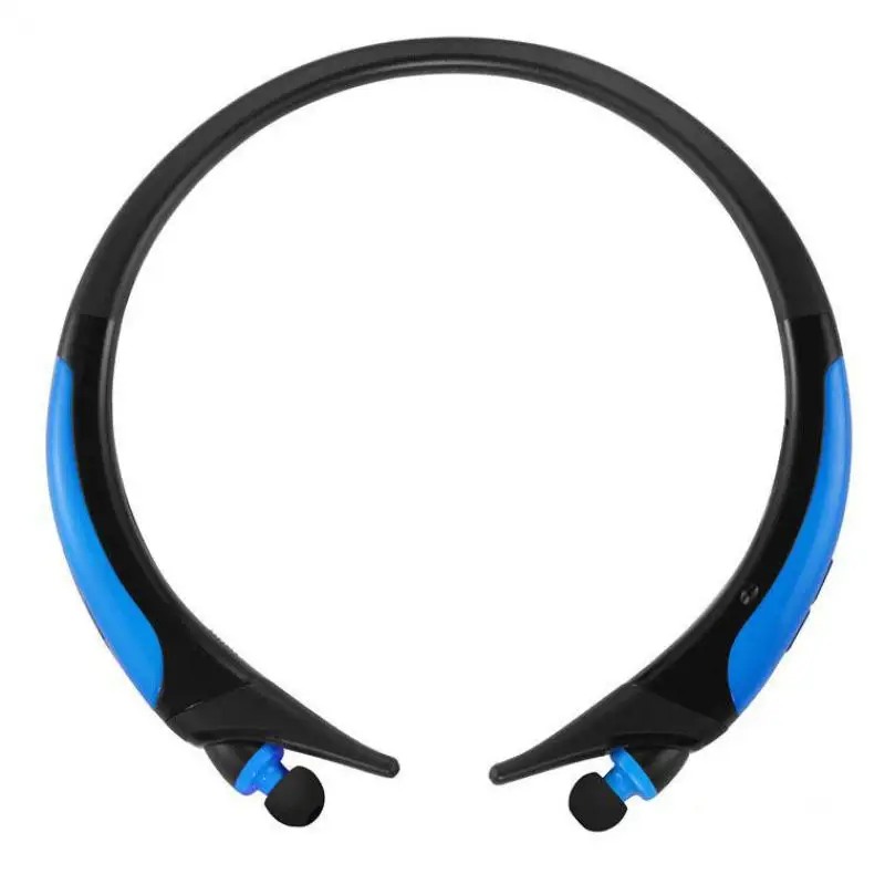 Hbs-fones de Ouvido sem Fio Bluetooth Mais com Fio Esportes Pescoço Montado Fones de Ouvido Correndo Cabo Estéreo Retrátil Venda Quente 850s - Image 6