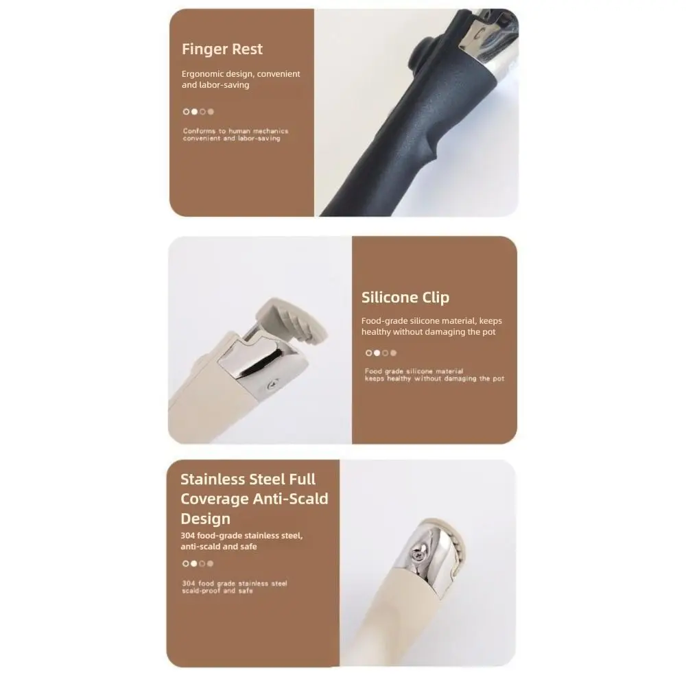 Description Picture 5 of itemPrevent Burns Multifunctional Panhandle Detachable Ergonomic Grip Anti Scald Pot Handle Replacement Handle Kitchen Accessories