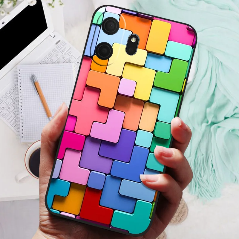 TCL NxtPaper70 Pro Cartoon Silicone Back Cover - Soft Bumper Coque