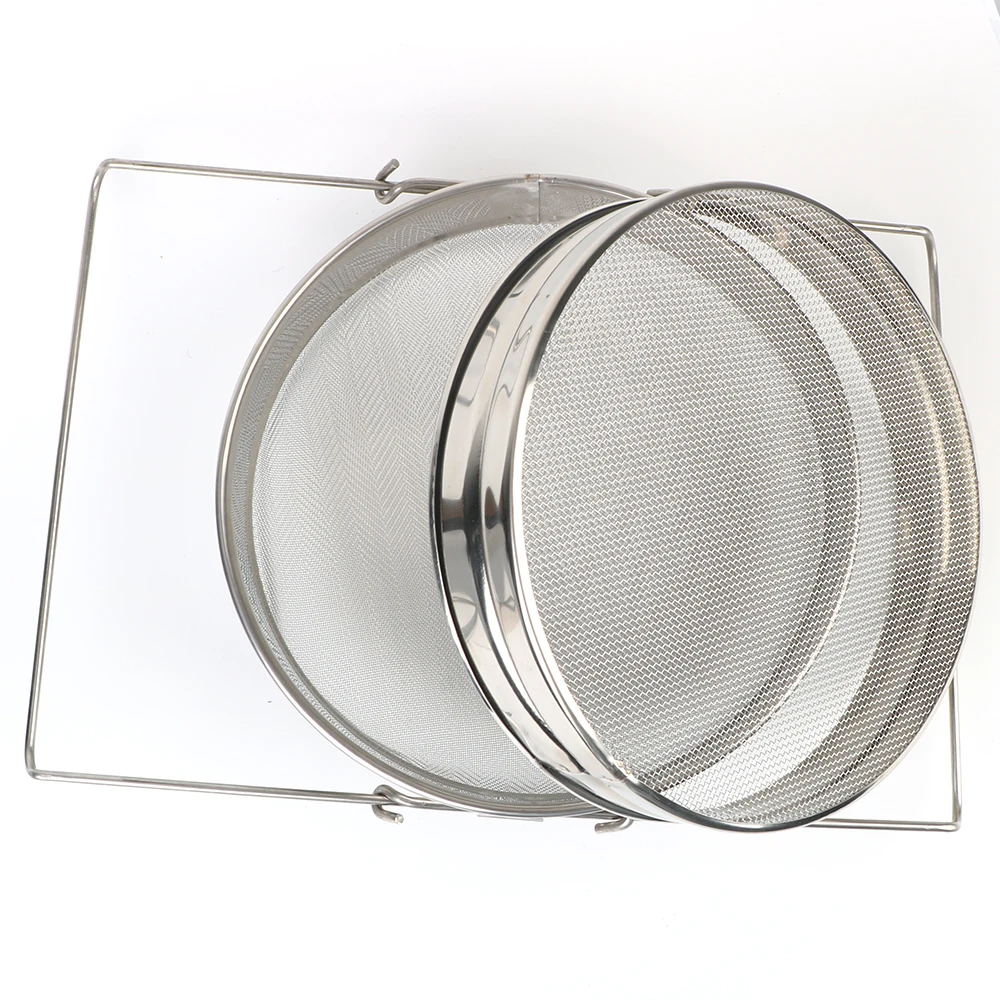 Double sieve strainer Net Impurity Filter For Beekeeping Special Tools Garden Supplies Honey filter Bee Tools Beekeeping