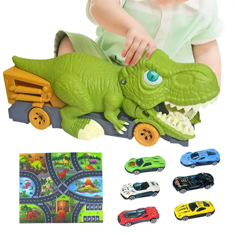 

Dino Truck Dinosaur Excavator Engineering Vehicle Model Toy Learn While You Play And Get Your Child's Attention With Fun And