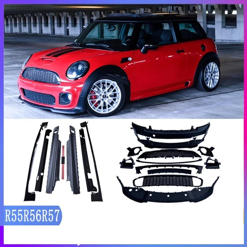 Modified R55 Minis Body kit For MINI R55 R56 R57 R58 07-14 Modified Front Rear Bumper ...
