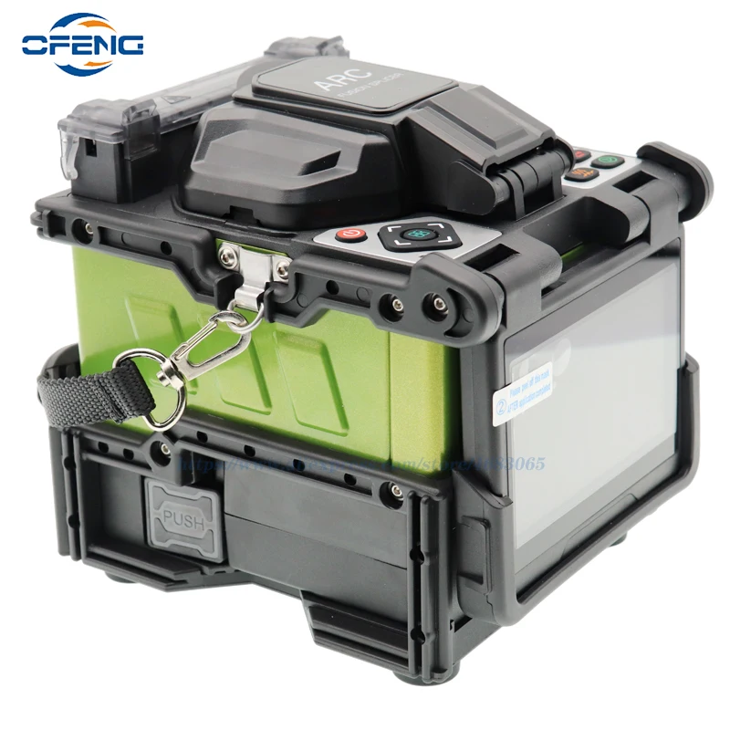 FTTH fiber optic splicer, welding machine, 6 motors, fiber optic, customized, fx39