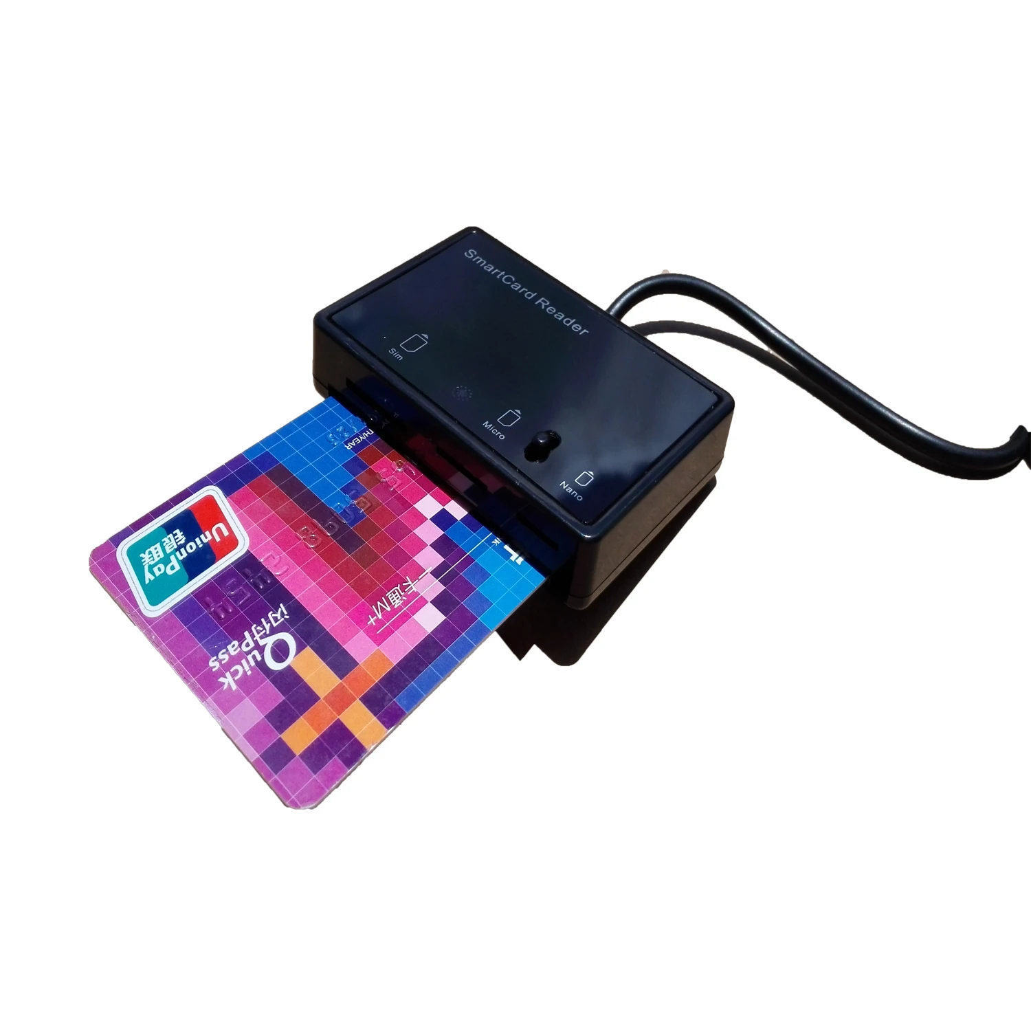 

Высокоскоростной USB-считыватель EMV четырех в одном чип-кардридер DCR3516