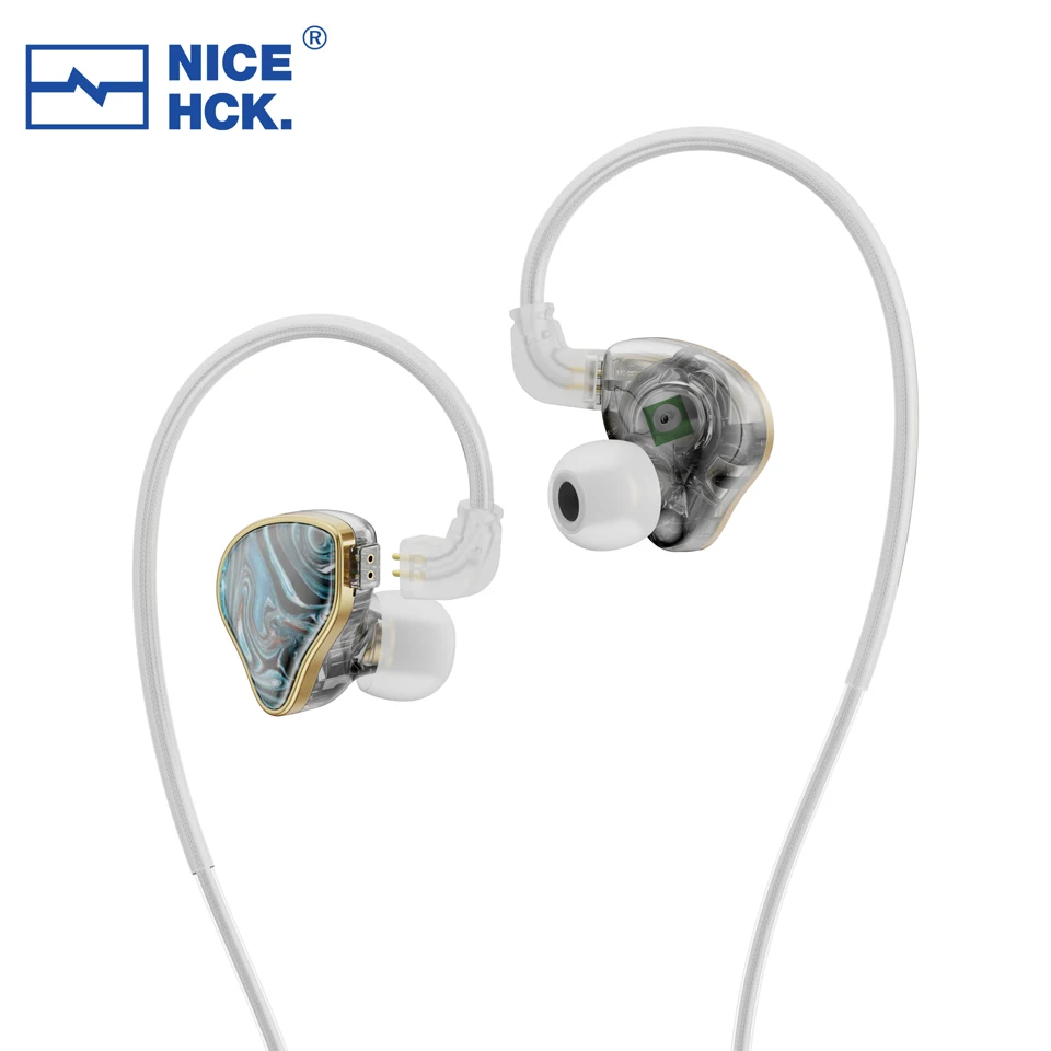 NiceHCK NX7 MK4 auricolare In-ear, 7 unità Driver Monitor ibrido auricolare HiFi, con cavo staccabile a 2pin da 0.78mm