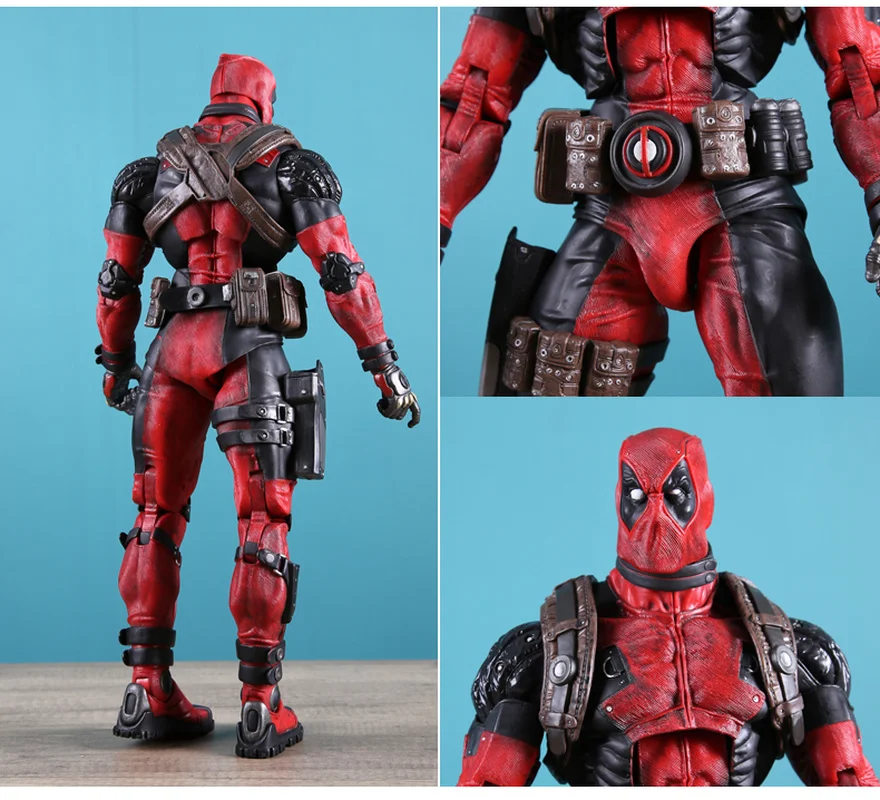 46cm Deadpool Anime Action Figure Model X-men Doll Car Decoration