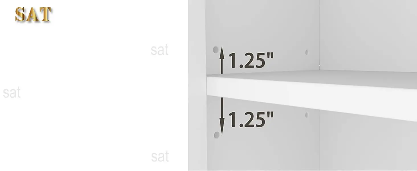 adjustable shelves