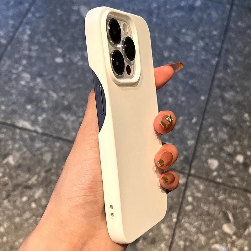 Luxury Soft Ultra Thin Candy Matte Silicone Shockproof Phone Case