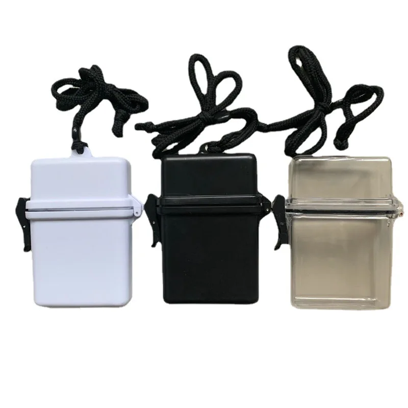 1pc Scuba Diving Kayaking Waterproof Dry Box Gear Accessories Container  Case & Rope Clip for Money ID Cards License Keys HOT