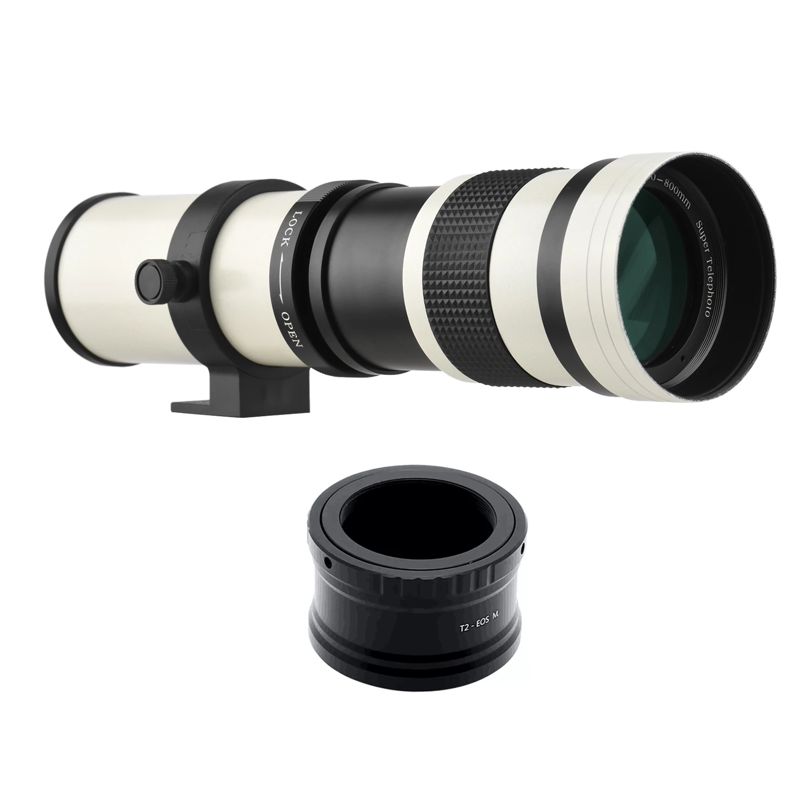MF Super Telephoto Zoom Lens F/8.3 16 420 800mm for Canon M M2 M3 M5 M6