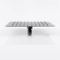 ฝักบัวเรนชาวเวอร์สแตนเลสสีทองขัดเงา 8/10/12 นิ้วสแควร์ท็อปติดตั้งเพดานห้องน้ำติดตั้งง่ายก๊อกน้ำ 3