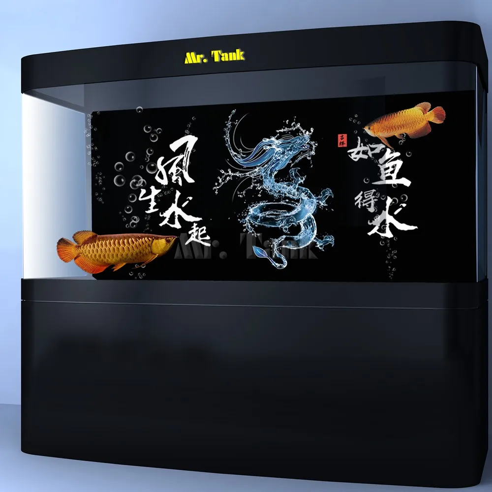 Mr.Tank Hd Acquario Sfondo Poster Neve Mountain View Rettile Snake House Fish Tank Sfondo Decorativo