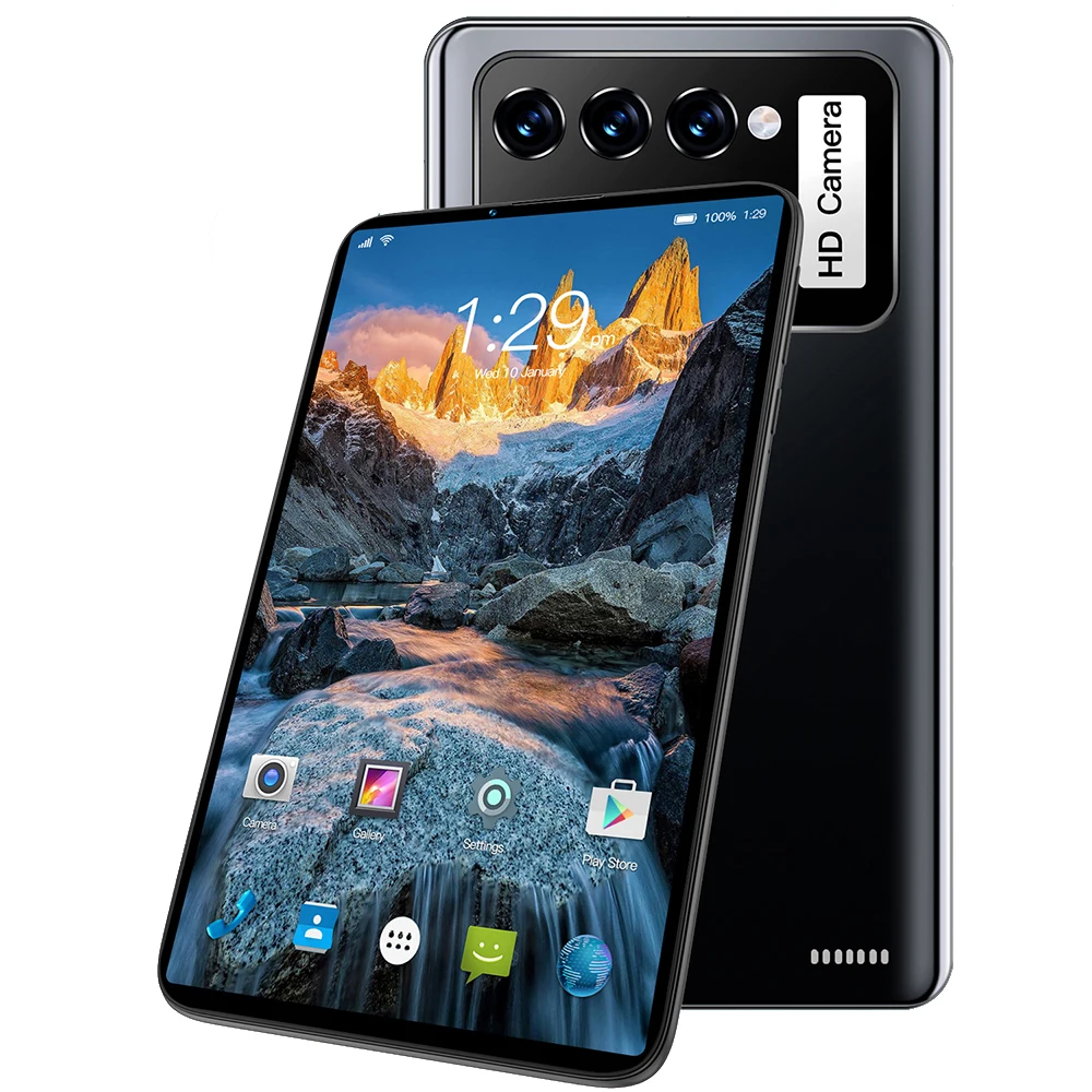 

7-дюймовый планшет с ОЗУ 2 Гб, ПЗУ 16 Гб, Android 11, 800x1280, 24/48 МП