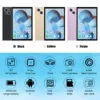 2025 Global Version Original BDF Pad Tablet 10.1 inch HD Android 11, 4GB+64GB, 5000mAh ,3G Dual SIM WiFi Tablet PC 2