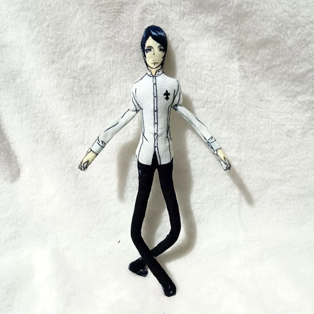 Plush Toy Plush Doll Personas Plush Doll Personas Akechi Goro Ryuji Sakamoto Morgana Amamiya Ren Plush Toys Stuffed Animal Soft Toy Mascot Gift