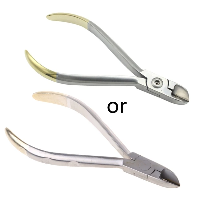 Orthodontic Pin And Ligature Cutter Straight Soft & Hard Wire Cutting Pliers