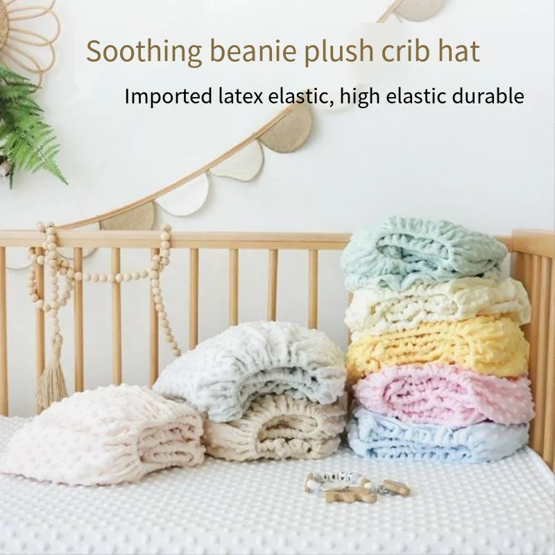 Baby Mattress Beanie Velvet Winter Bed Sheet Newborn Children Splicing Mattress Cover Velvet Kindergarten Baby Bedding Bedspread