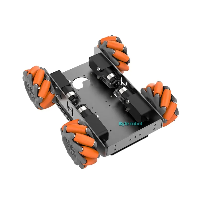 알루미늄 합금 프레임 자동차, 4WD 정사이즈/메카넘 휠 섀시, 아두이노 로봇 DIY 키트, 라즈베리 파이 로봇 자동차