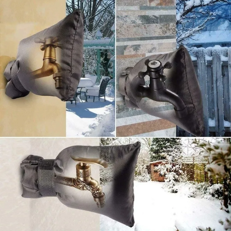 Outdoor Faucet Cover Protect Garden Faucet From Freezing Reusable Tap Protector