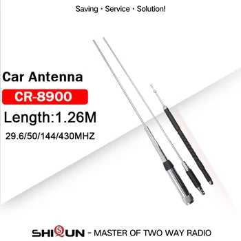 Antenna per auto CR 8900 29.6/144/435 MHz per autoradio mobile TH-8600 PL-259 CR-8900 Antenna Quad Band per radio veicolo TYT TH-9000D