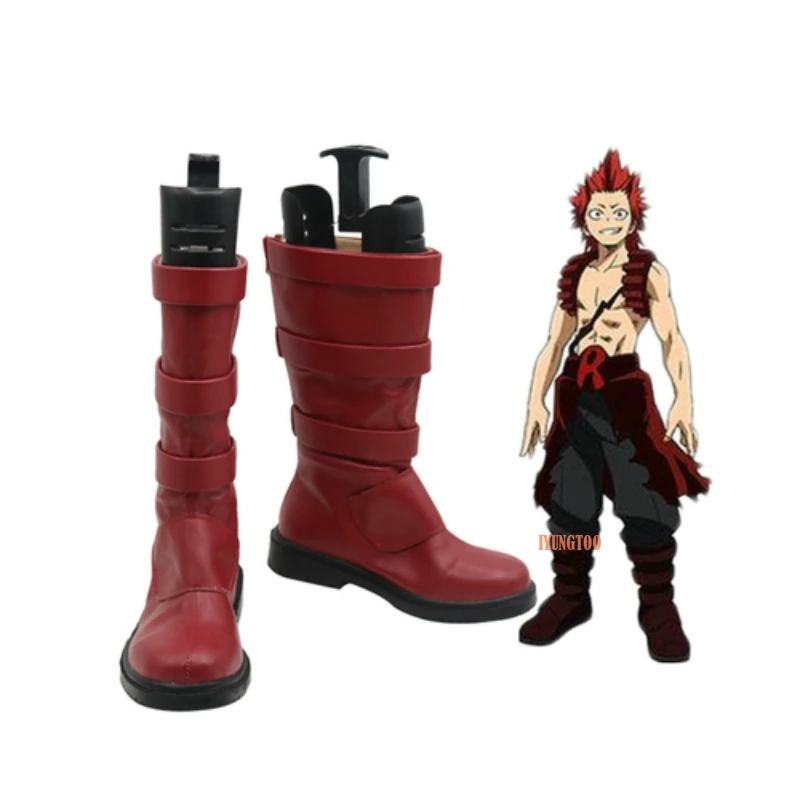 

My Hero Academia Boku no Hero Academia Kirishima Eijiro Characters Anime Shoe Costume Prop Cosplay Shoes Boots