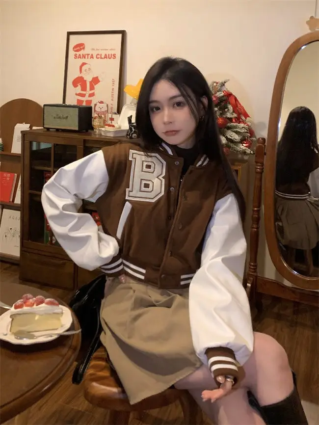 Chicago Varsity Jacket – It Girl Aesthetic