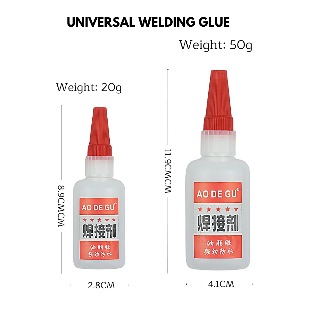 1 bottle of 50ml Universal Repair Glue Strong Instant Glue Tire