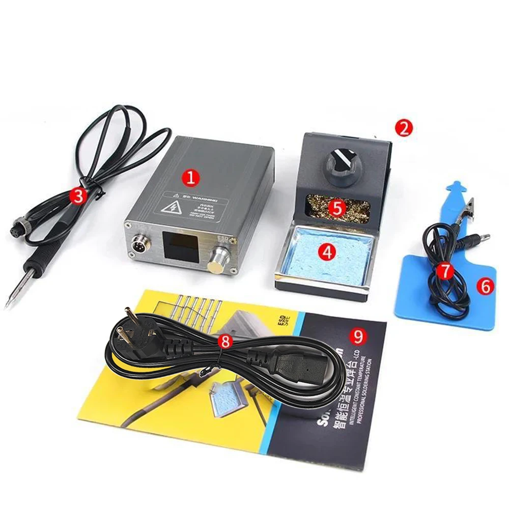 T12-X Plus Solder Station 75W Digital display Constant temperature for Mobile Ph
